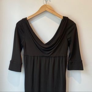 Brown DVF Dress